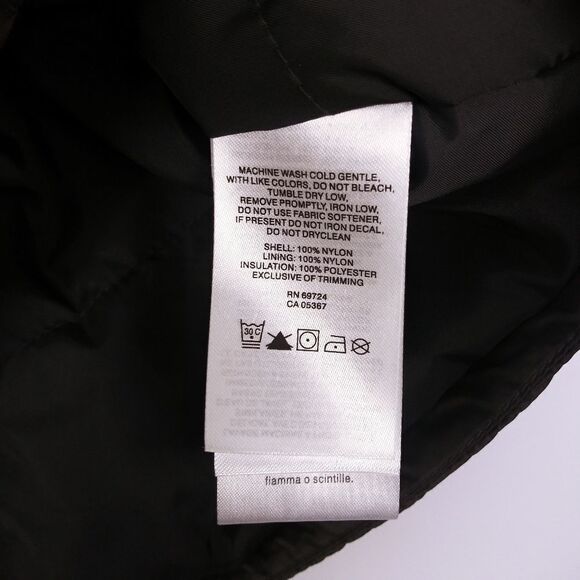 Columbia brown puffer vest with hoodie size XS - Picture 6 of 7